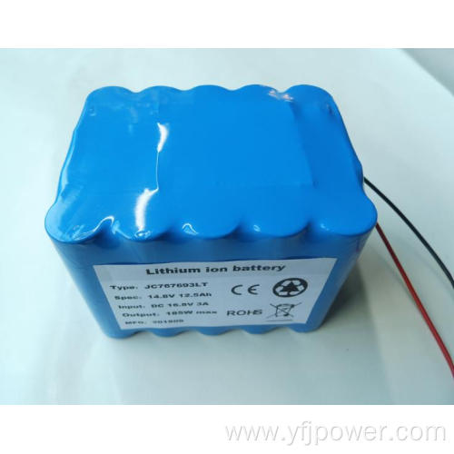 14.8V 12.5AH custom  battery packs